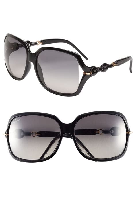 gucci metal chain sunglasses|gucci sunglasses nordstrom.